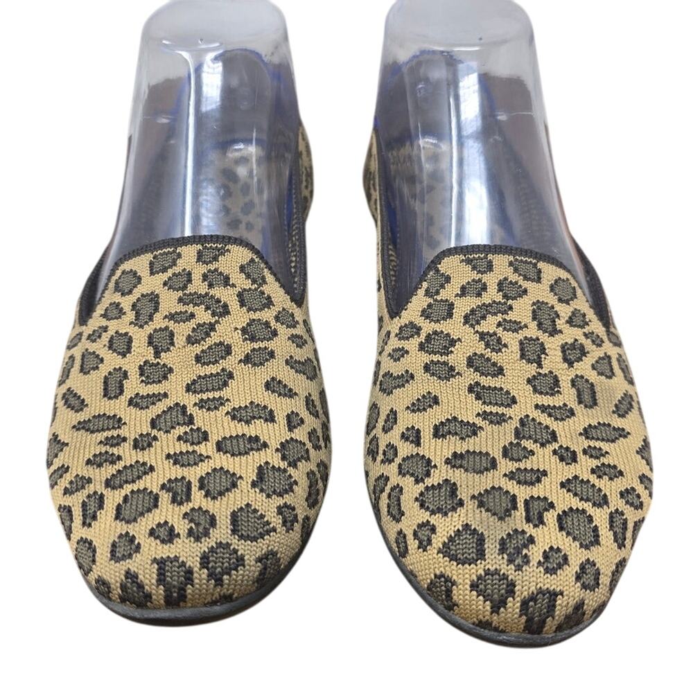 Rothy's Animal Print Summer Work Business Casual Women's Shoe's Flats 6.5